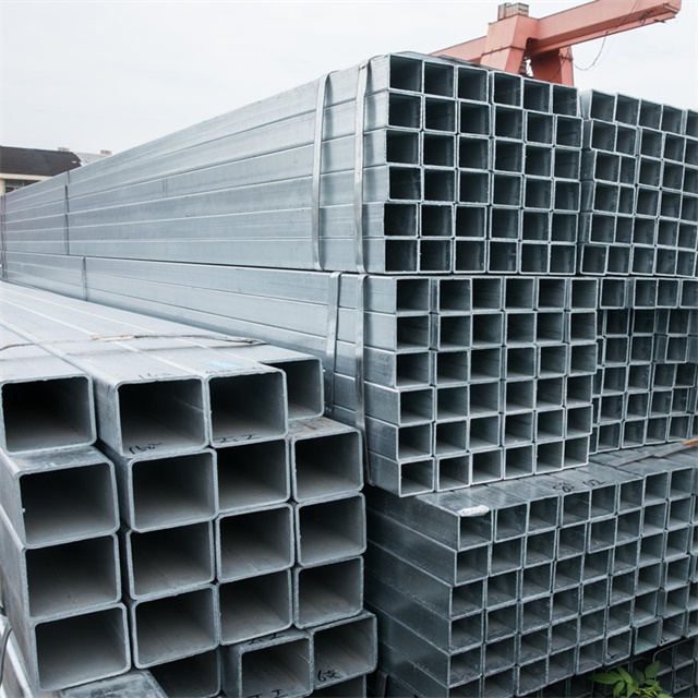 柳河Q235B镀锌无缝方矩管